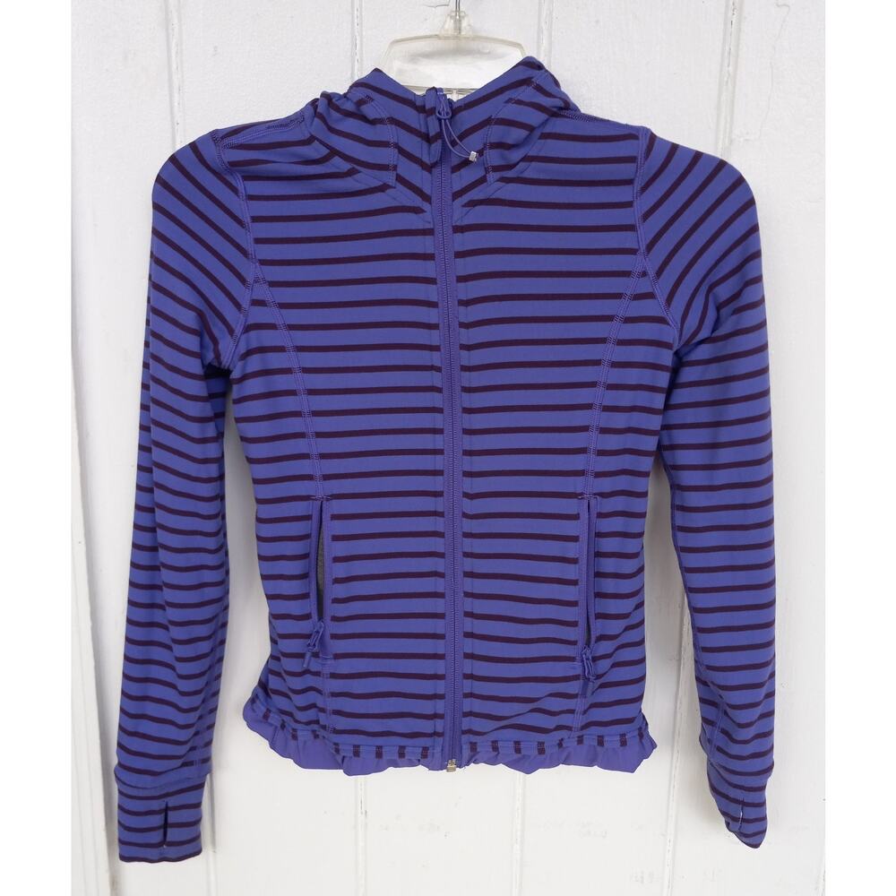 Girls' IVIVVA Purple Reversible Hooded Jacket Size 8